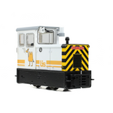 392-029 Bachmann Branchline Narrow Gauge - Baguley-Drewry 70hp Diesel British Industrial Sands White