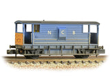 377-304 Graham Farish LMS 20T Brake Van NCB Blue (Weathered) - N Scale