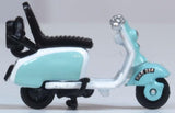 Oxford Diecast 76SC001 Scooter Blue and White