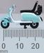 Oxford Diecast 76SC001 Scooter Blue and White