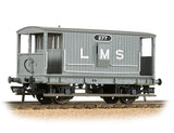 38-552B Midland Rly 20T Brake Van, Duckets LMS Grey