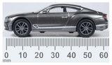 Oxford Diecast 76BCGT002 00 Bentley Continental GT Tungsten