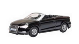 Oxford Diecast 76S3002 Audi S3 Cabriolet Mythos Black