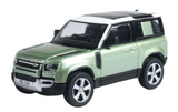 Oxford Diecast 76ND9001 Land Rover Defender 90 - Pangea Green
