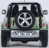 Oxford Diecast 76ND9001 Land Rover Defender 90 - Pangea Green