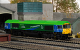 Hornby R30151 GBRf, HS2 Class 66, Co-Co, 66796 'The Green Progressor' - Era 11