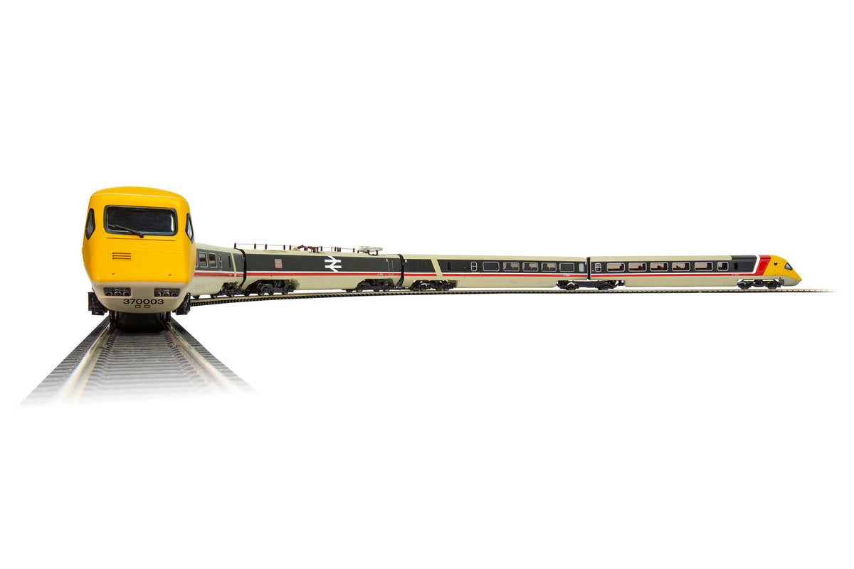Hornby Locomotive Hornby R3874 BR Class 370 Era 7 Advanced Passenger Train Set - Pack Of Model Trains 00 Gauge
