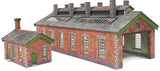 PN913 - Metcalfe Models Kit - Double Track Engine Shed - N scale