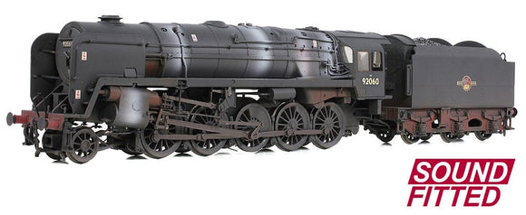 32-862SF BR Standard 9F Class (Tyne Dock) 92060 BR Black Late Crest (Weathered)