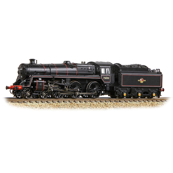 372-729 BR Standard Class 5MT 73050 BR Lined Black Late Crest (Weathered)