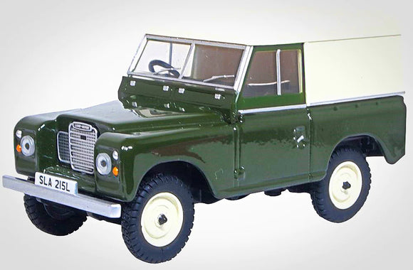 Oxford Diecast 43LR3S005 Land Rover Series III SWB Hard Top Bronze Green - 1:43 scale