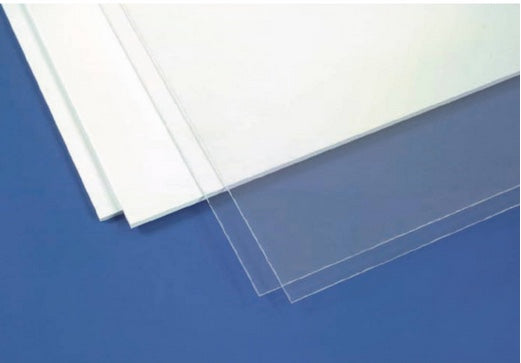 6X 12in (15x30sm) Clear Sheet .010in Thick (2 sheet per pack)