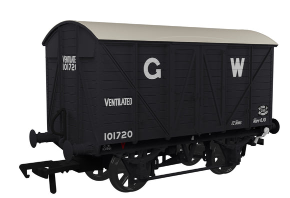 Rapido Trains Diagram v14 -  Van GWR No.101720