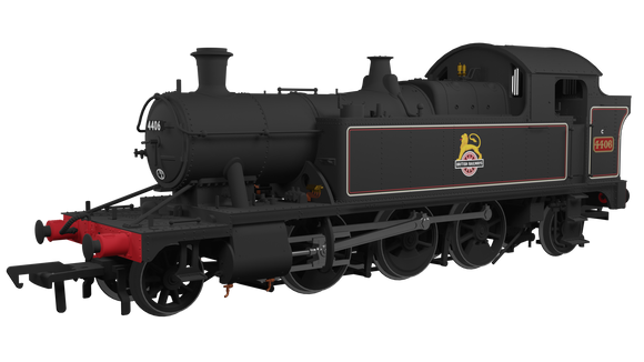 951007 GWR 44xx No.4406 BR Early Crest Lined Black