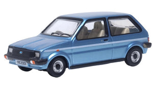 OD76MET002 - Oxford Diecast Austin Mini Metro Denim Blue Metallic