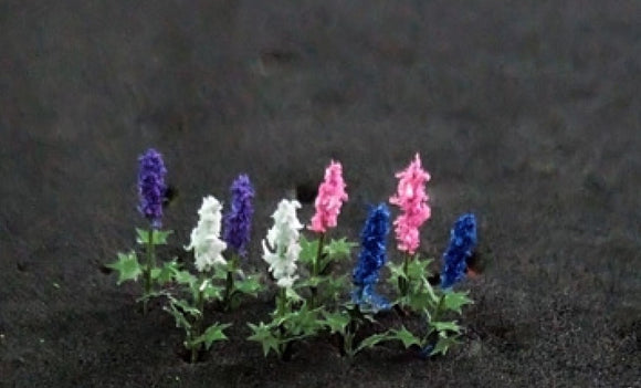Tasma Products 00905 Delphiniums (12 Pack) N scale