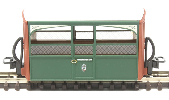 Peco GR-561 Ffestiniog 4 Wheel Bug Box Coach 'Zoo Car', Early Preservation Livery