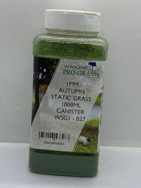 WWSCENICS - 1MM AUTUMN STATIC GRASS 1000ML CANISTER - WSG1-027
