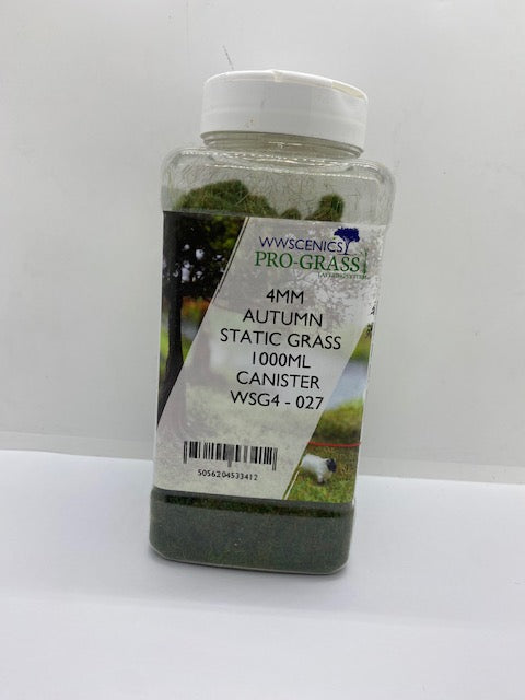 WWSCENICS - 4MM AUTUMN STATIC GRASS 1000ML CANISTER - WSG4-027