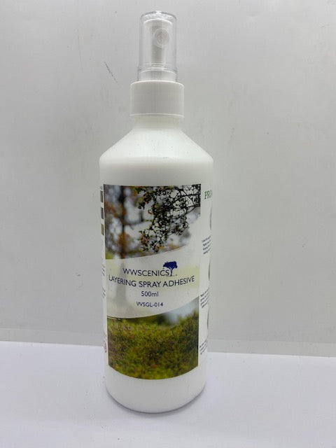WWSCENICS - LAYERING SPRAY ADHESIVE PUMP 500 ML - WSGL-014