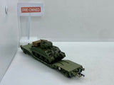 Pre-owned - Oxford Rail - OR76WW006 - KWA Warwell with Sherman Tank - ST # 0503068