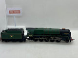 Pre-Owned - R2785 - Hornby Railroad BR Green 9F Evening Star No.92220 DCC Ready - OO scale - ST # 0503132