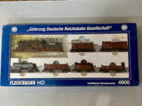 Pre-Owned - Flieschmann - 4900 - Set 'Güterzug Deutsche Reichsbahn Gesellschaft' Limited Ed. - HO Scale ST # 0503176