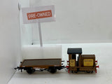 Pre-Owned - Hornby - R3707 - Ruston & Hornsby 48DS and Flatbed Wagon Longmorn Distilery - OO Scale - #ST 0503186