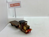Pre-Owned - Hornby - R3707 - Ruston & Hornsby 48DS and Flatbed Wagon Longmorn Distilery - OO Scale - #ST 0503186