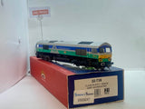 Pre-Owned - Bachmann - 32-738 - Class 66 'Sence` GBRF Aggregates - OO Scale - ST # 0503247