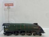 Pre-Owned - Bachmann - 31-960A - A4 60015 'QuickSilver`D/Chimney BR Green L/Crest Weathered - OO Gauge - ST # 0503265