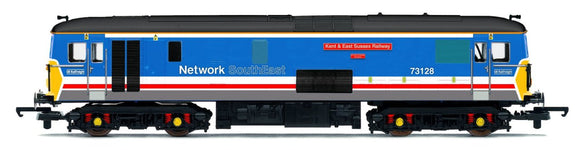 R30432TXS RailRoad Plus: Class 73 - GBRf Network South East - 73128 'Kent & East Sussex Railway' (DCC Sound Fitted)