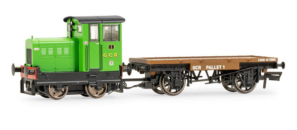 Hornby R30012 - GCR(N), Ruston & Hornsby 48DS, 0-4-0, No.1 'Qwag' - Era 10
