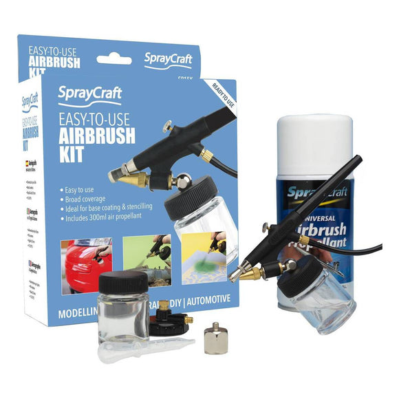 Spraycraft SP15K Easy To Use Airbrush Kit