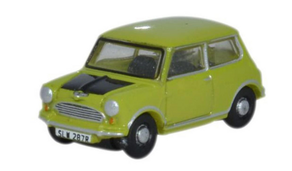 Oxford Diecast NMN005 Classic Mini Lime Green