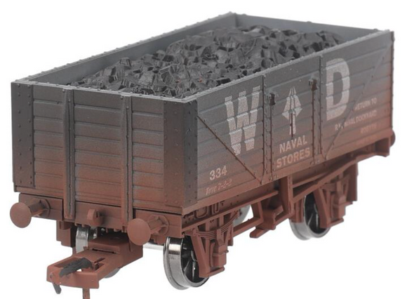 Dapol 4F-071-117 WD Naval Stores 7 Plank Wagon (Weathered)