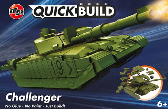 Airfix Quickbuild - J6022 - Challenger Tank Green