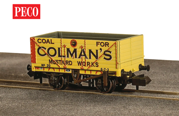 Peco - NR-7006P New 7 Plank Colman's Open Wagon