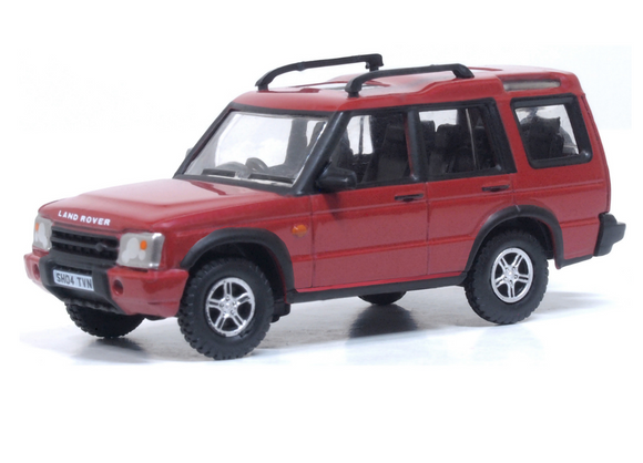 Oxford Diecast Land Rover Discovery 2 Alveston Red - 76LRD2003 - 1:76 Scale