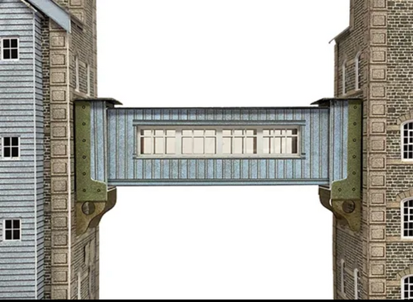 PN992 N Scale Industrial Overbridge