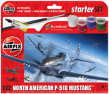 Airfix Starter Set - North American P-51D Mustang - A55013 1:72 scale