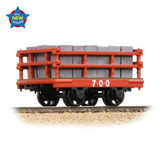 73-028- Bachmann NG7 - Dinorwic Slate Wagon with sides Red [WL]