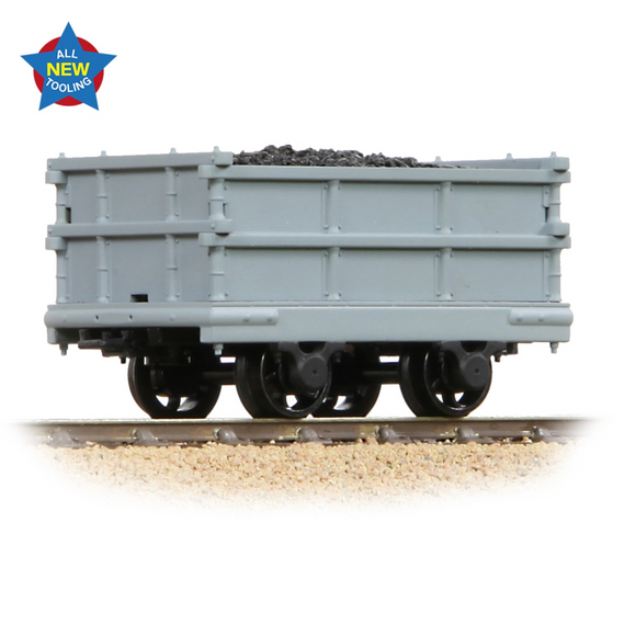 73-029- Bachmann NG7 - Dinorwic Coal Wagon Grey [WL]