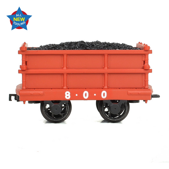 73-030- Bachmann NG7 - Dinorwic Coal Wagon Red [WL]