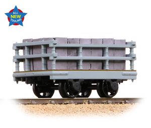 73-027A - Bachmann NG7 - Dinorwic Slate Wagon with sides Grey