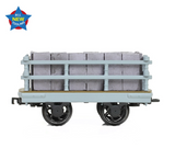 73-027A - Bachmann NG7 - Dinorwic Slate Wagon with sides Grey