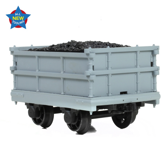 73-029A - Bachmann NG7 - Dinorwic Coal Wagon Grey [WL]