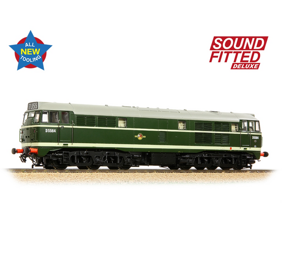 35-801SFX Bachmann Class 30 D5564 BR Green (Late Crest)