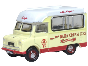 Oxford Diecat - Bedford CA Ice Cream Van Hockings - N Scale