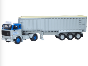 Oxford Diecast - Volvo F88 Tipper Russell Of Bathgate - OO Scale